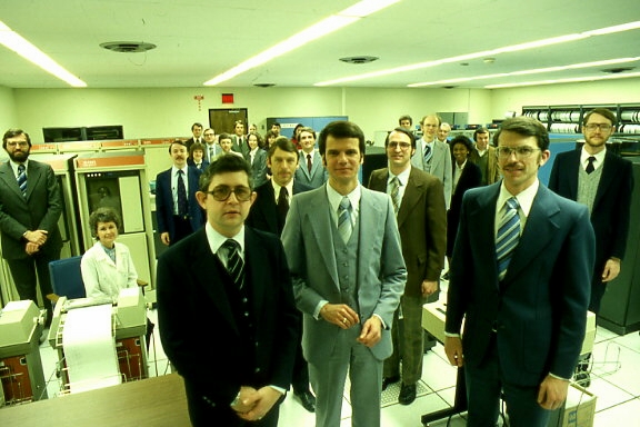 The T and B Computing office in 1980