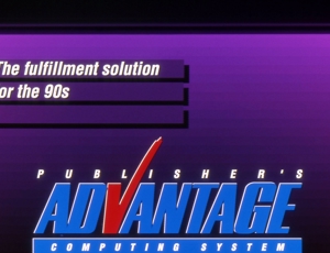 An advertisement for Publisher's Advantage by Advantage Computing Systems
